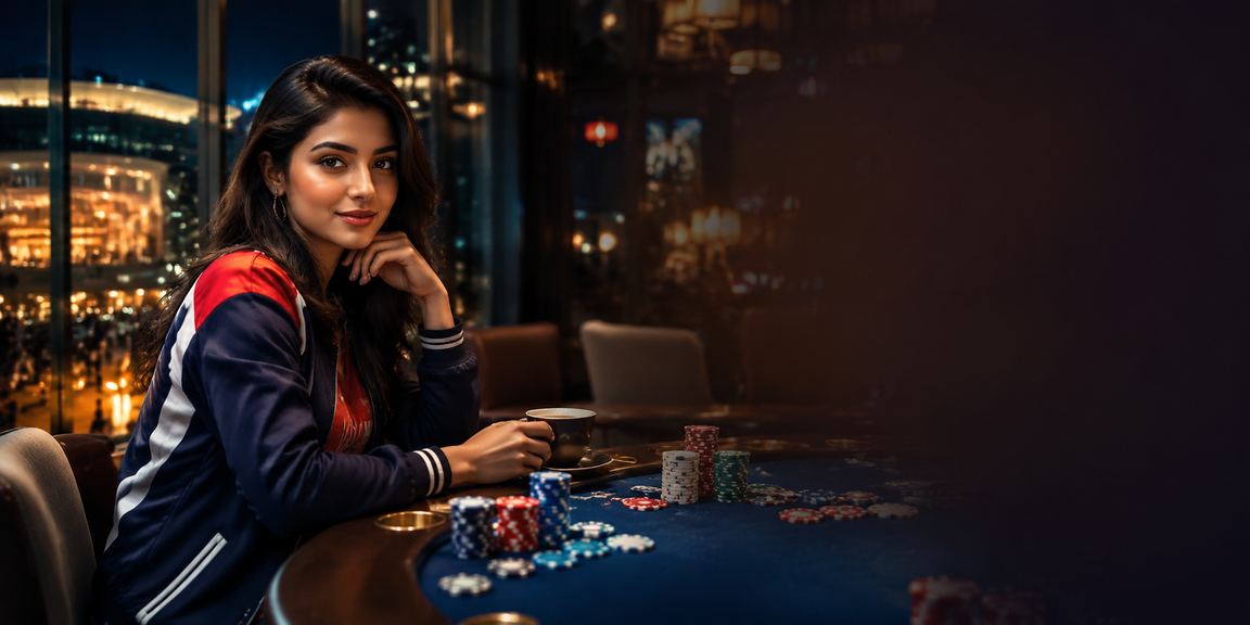 Live casino dealer illustrating fairness and secure gaming environment